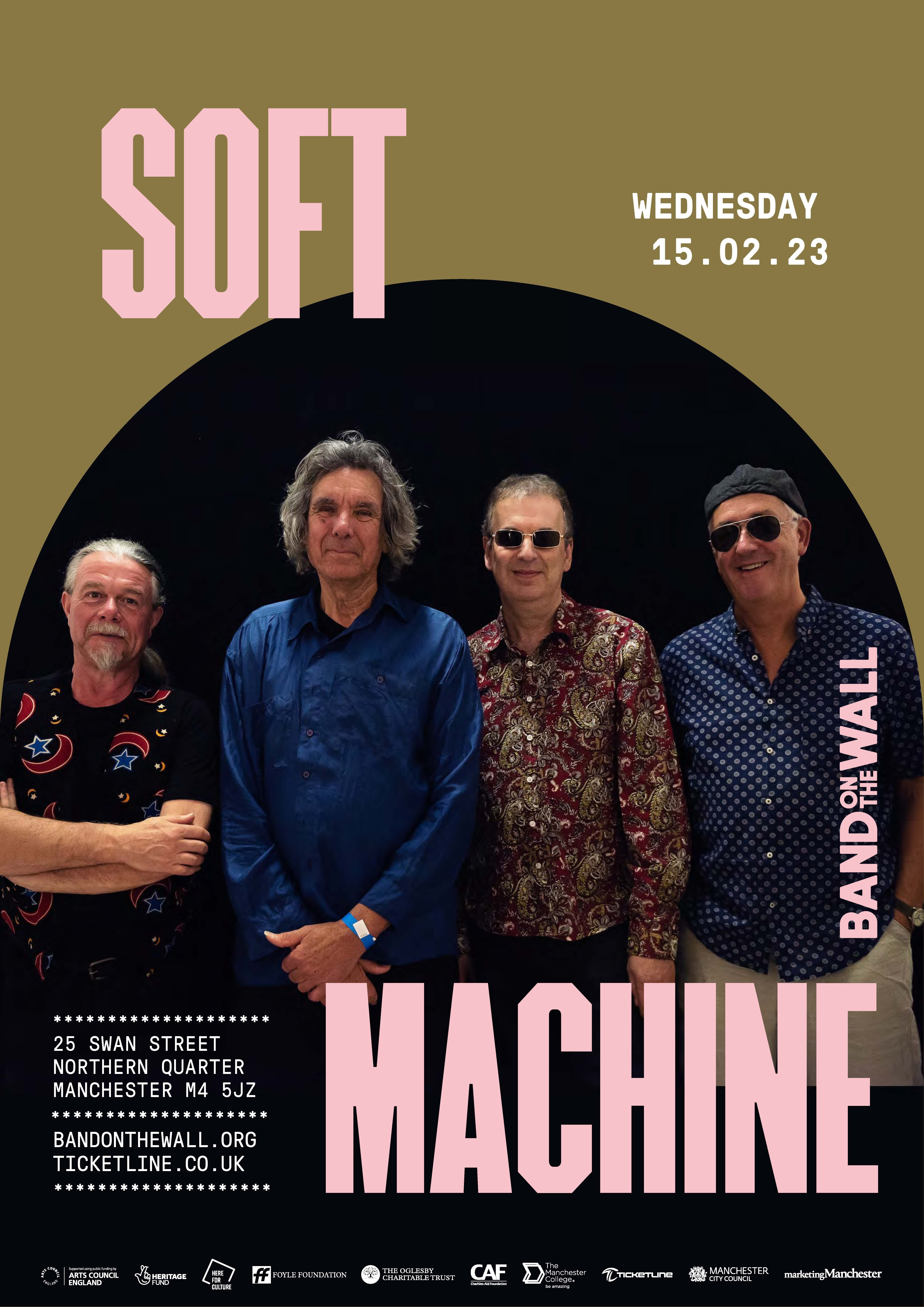 Manchester Band on the Wall Soft Machine